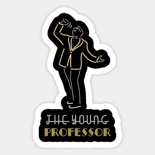 Professor Vice - Neon Bananas T-Shirt Sticker by The Young Professor